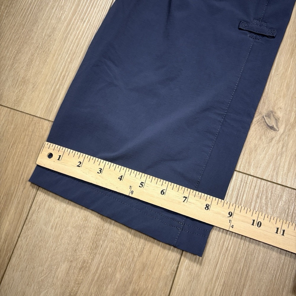 Duluth Trading Co Pants Womens Size 12 Blue Alpine Flex Convertible Outdoors - Picture 3 of 8